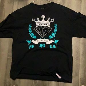 Diamond T-shirt 100% cotton Made in the U.S.A.